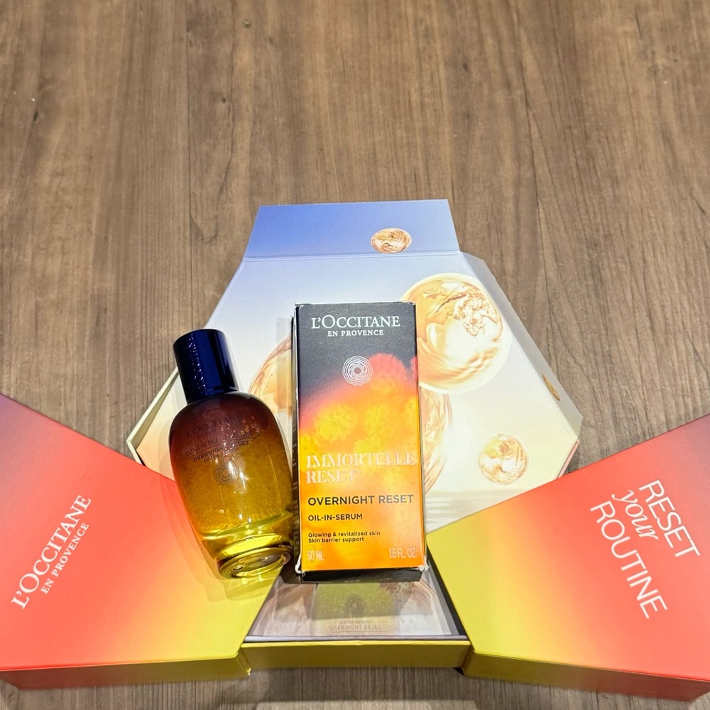 loccitane overnight reset oil in serum